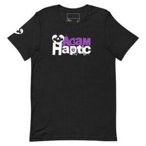 AdamHaptic Unisex t-shirt w/ Heartskull Sleeve